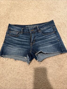 American Eagle Outfitters Indigo Blue Denim Cutoff Shorts